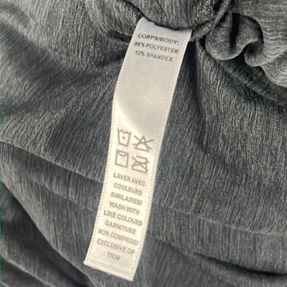 Kyodan Moss Jersey Dress Built-in shelf Bra Sleeveless Dress Sz: Small - Picture 9 of 9